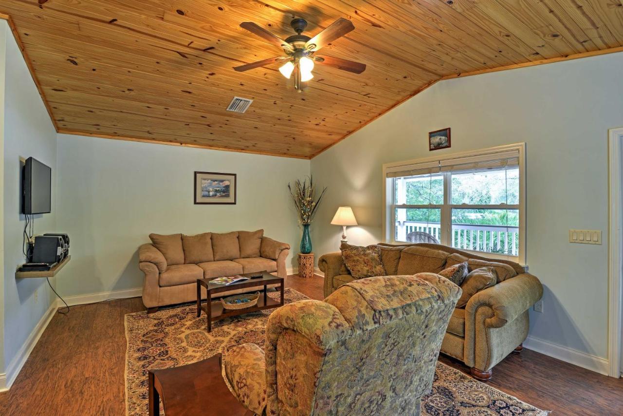 Crystal River Cottage On 1 Acre With Deck And Porch! Yankeetown Zewnętrze zdjęcie
