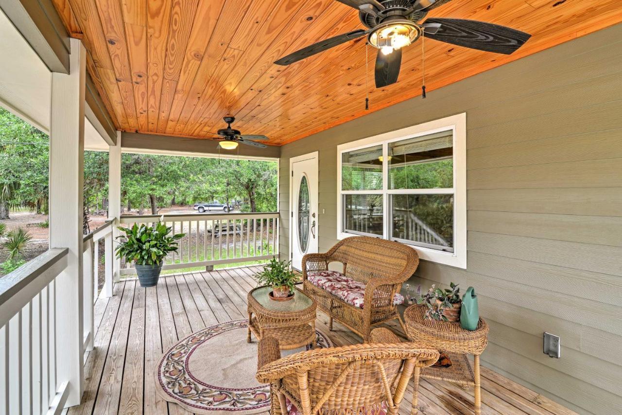 Crystal River Cottage On 1 Acre With Deck And Porch! Yankeetown Zewnętrze zdjęcie