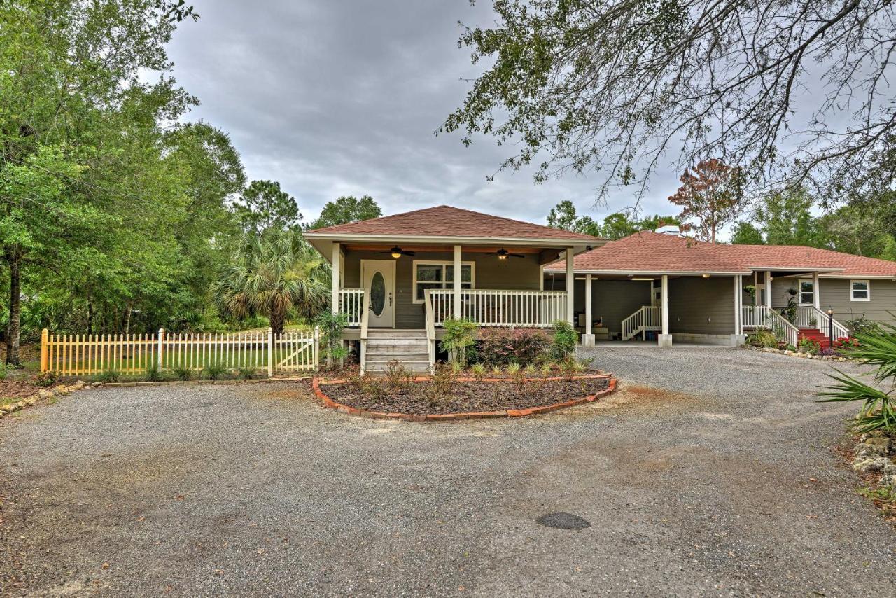 Crystal River Cottage On 1 Acre With Deck And Porch! Yankeetown Zewnętrze zdjęcie
