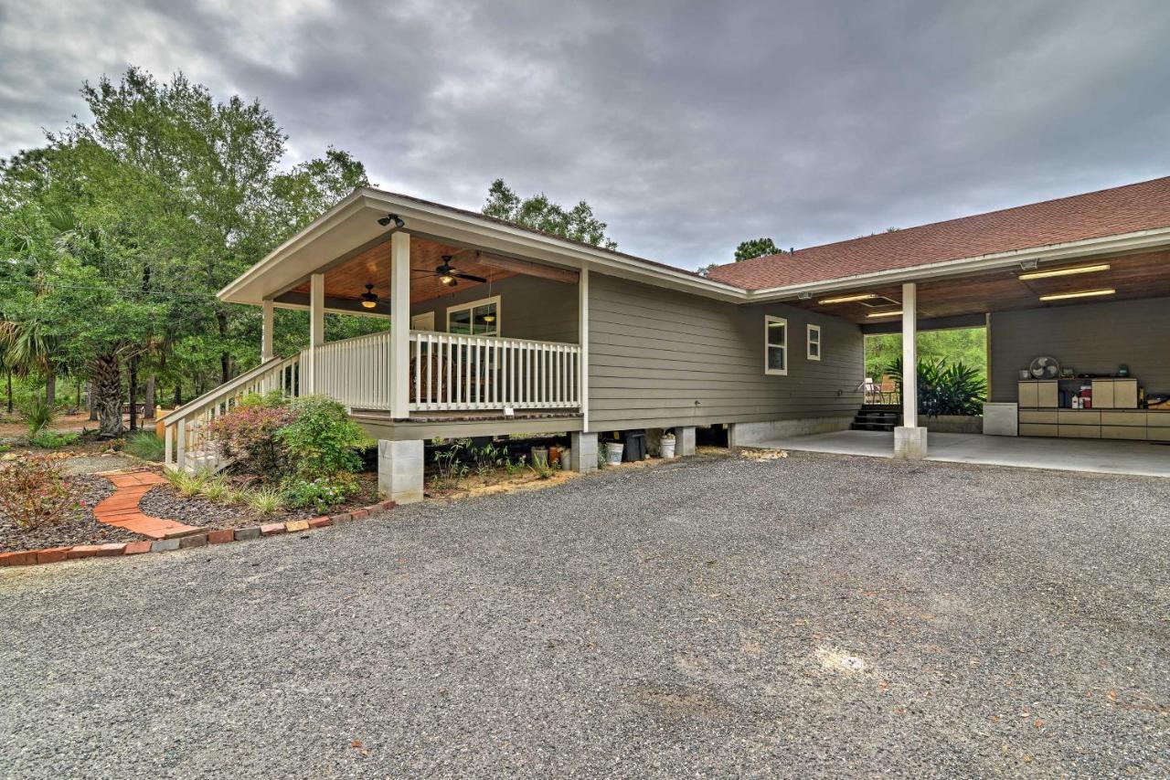 Crystal River Cottage On 1 Acre With Deck And Porch! Yankeetown Zewnętrze zdjęcie